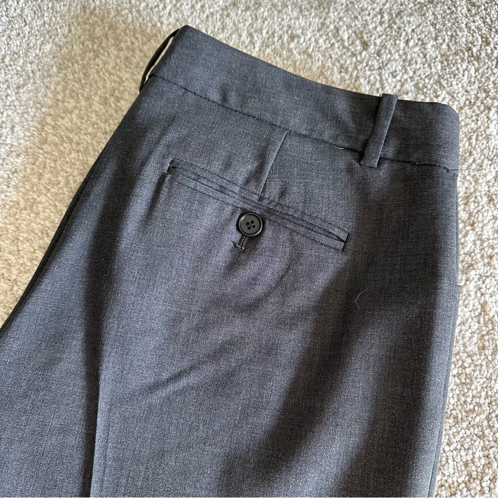 Theory - Max C Slacks - Charcoal - Size 6 - image 2